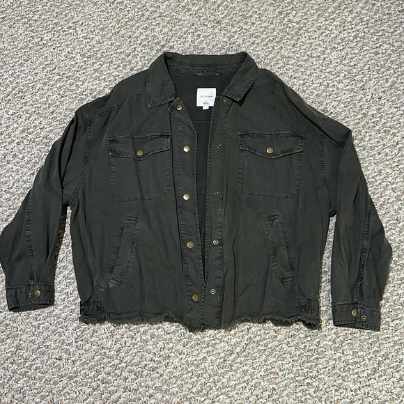 Gentle Fawn Winslow Jacket in Olive - Picture 3 of 6